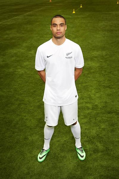 Winston Reid wears new All Whites Home Kit